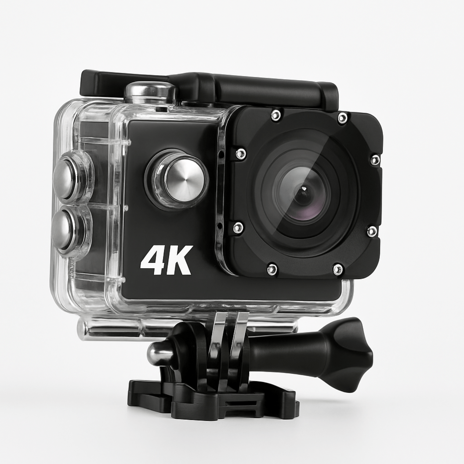 4K Action Camera met 170° Groothoek – Waterdicht & App-bediening