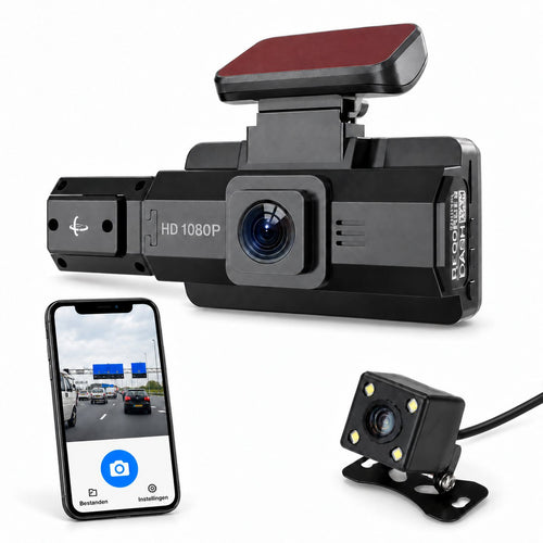 DriveVision Pro Dashcam | Haarscherpe 1080P Full HD Beelden