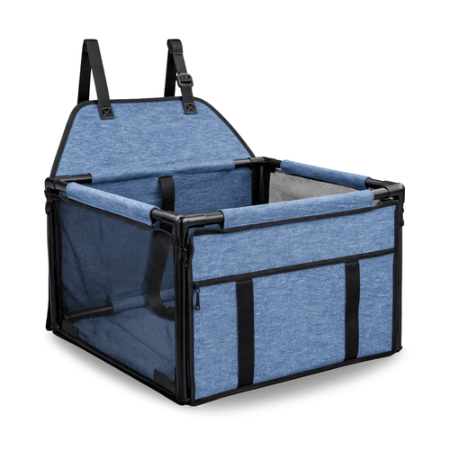 PawSeat Hondenmand Auto met Stevig Frame – Autostoel voor Hond en Kat