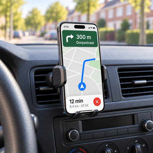 Topk™ Telefoonhouder Auto | 360° Draaibaar & Éénhandig