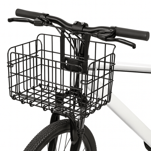 Trego – Opvouwbare Metalen Fietsmand voor Voorkant