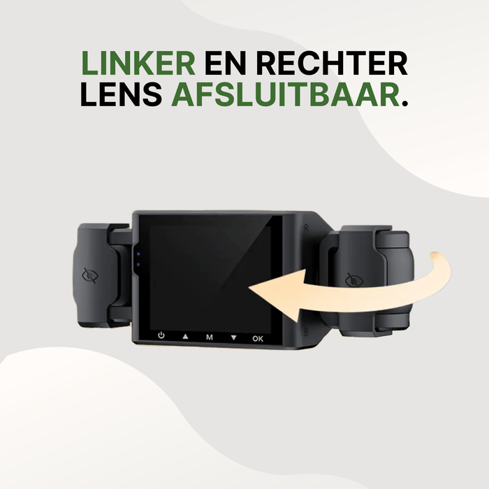 Jij bepaalt hoe breed de camera filmt