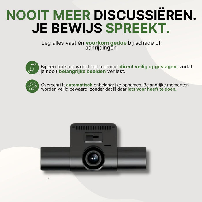 Altijd een oogje in het zeil, ook geparkeerd