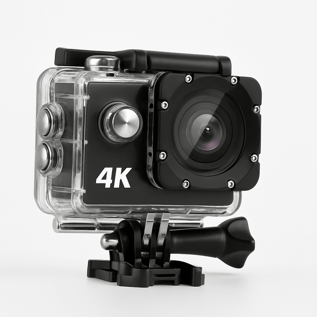 4K Action Camera met 170° Groothoek – Waterdicht, App-bediening & Ultra HD Beeldkwaliteit
