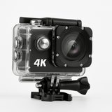 4K Action Camera met 170° Groothoek – Waterdicht, App-bediening & Ultra HD Beeldkwaliteit