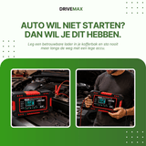 VoltGuard acculader in gebruik tijdens het opladen van een motoraccu