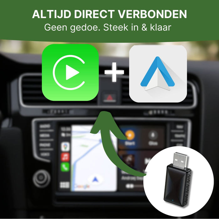 Verbonden in seconden.