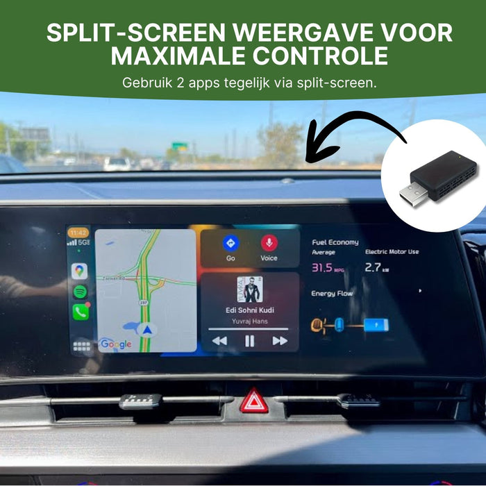 Werkt met jouw auto en telefoon