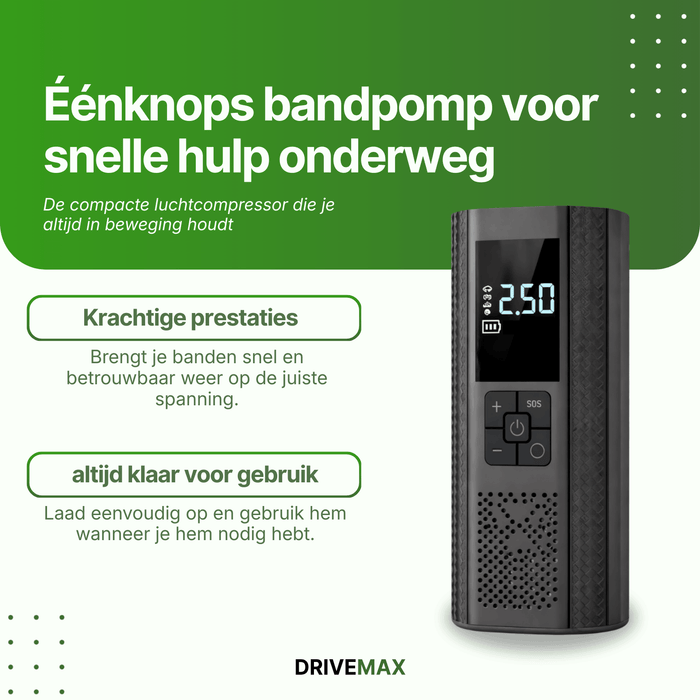 Één apparaat voor auto, fiets en bal