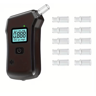 DriveSafe™ – Digitale alcohol tester met LCD-Scherm & Mondstukken