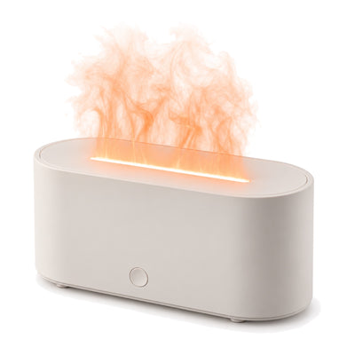 Flamora – Luchtbevochtiger en Aroma Diffuser met Vlameffect