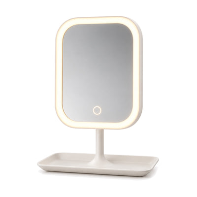Glamova – Make-up Spiegel met LED-verlichting en Opbergbakje