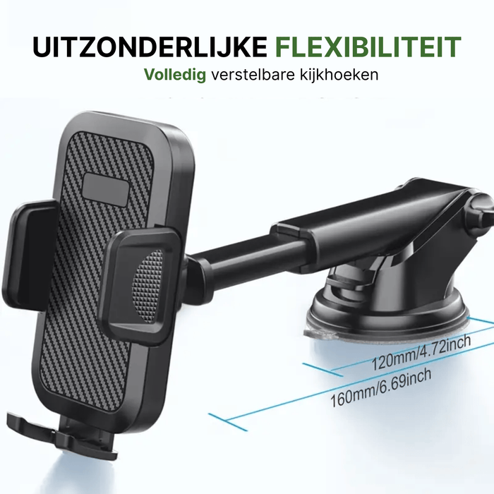Blijft zitten, ook bij plotseling remmen