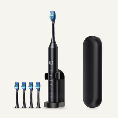 Poetsova – Elektrische Tandenborstel met 6 Standen en Reisetui