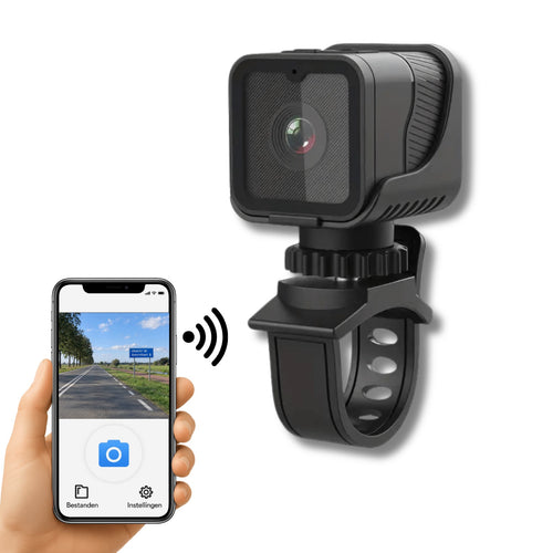 RideGuard Pro™ – Motor Dashcam 1080P Full HD met Nachtzicht & Wifi-App