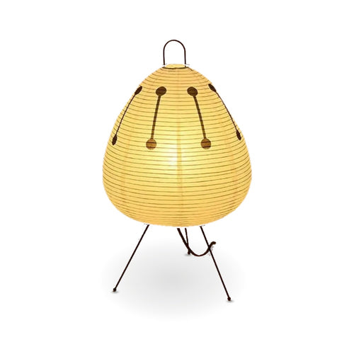 Rizova – Japanse Tafellamp, Rijstpapier Lamp met Driepoot