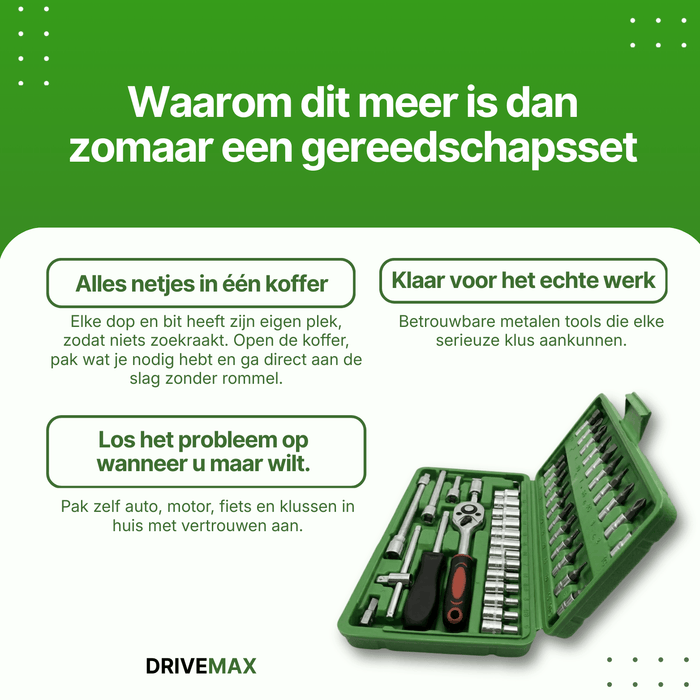 Van meubel tot motor, één set