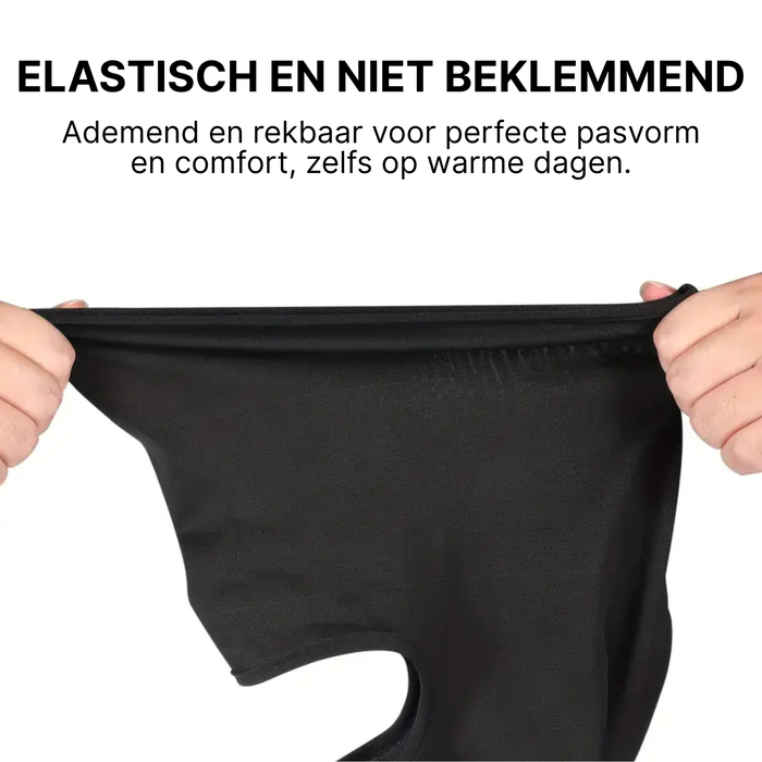 Vier stijlen, één masker.