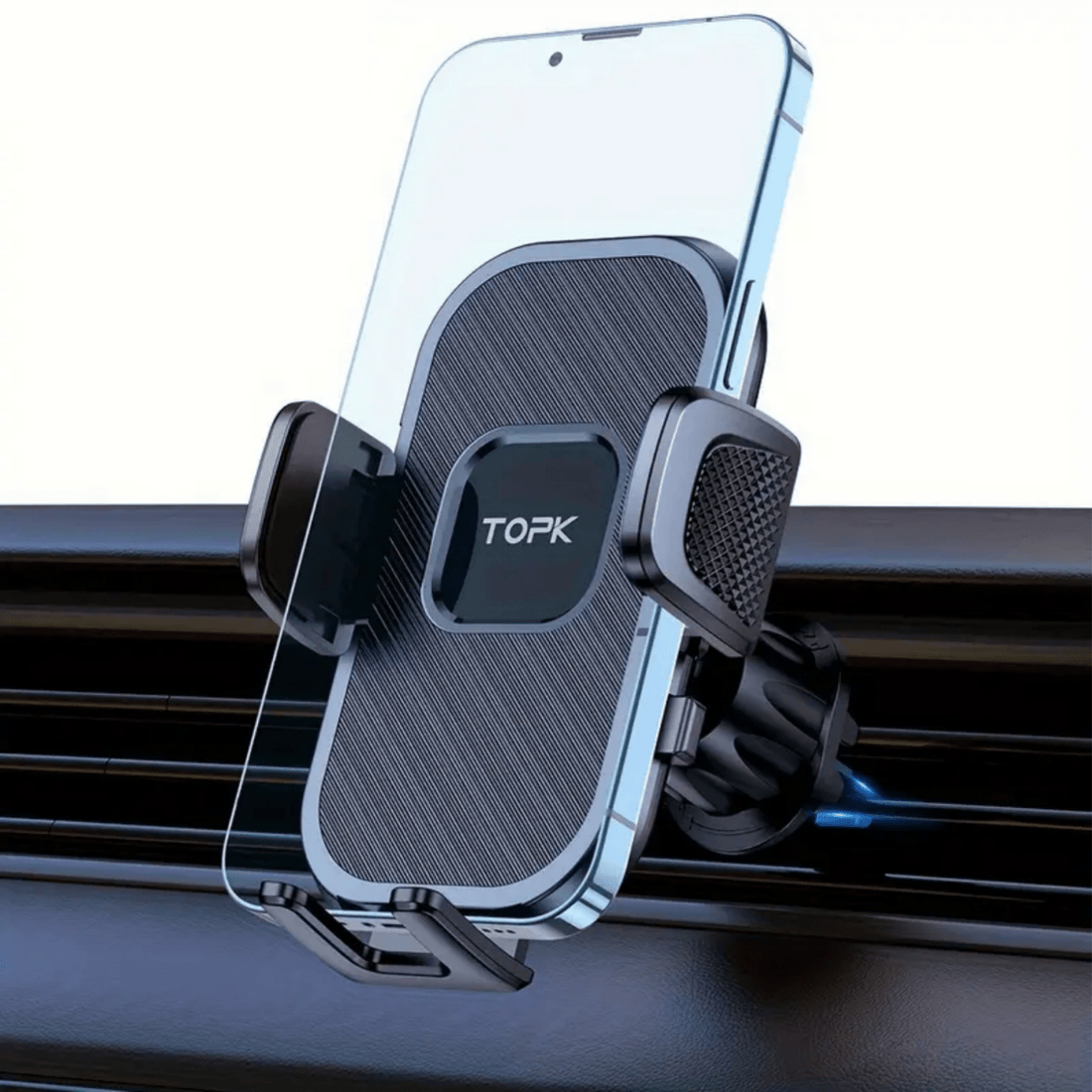 Topk™ Telefoonhouder Auto | 360° Draaibaar & Éénhandig