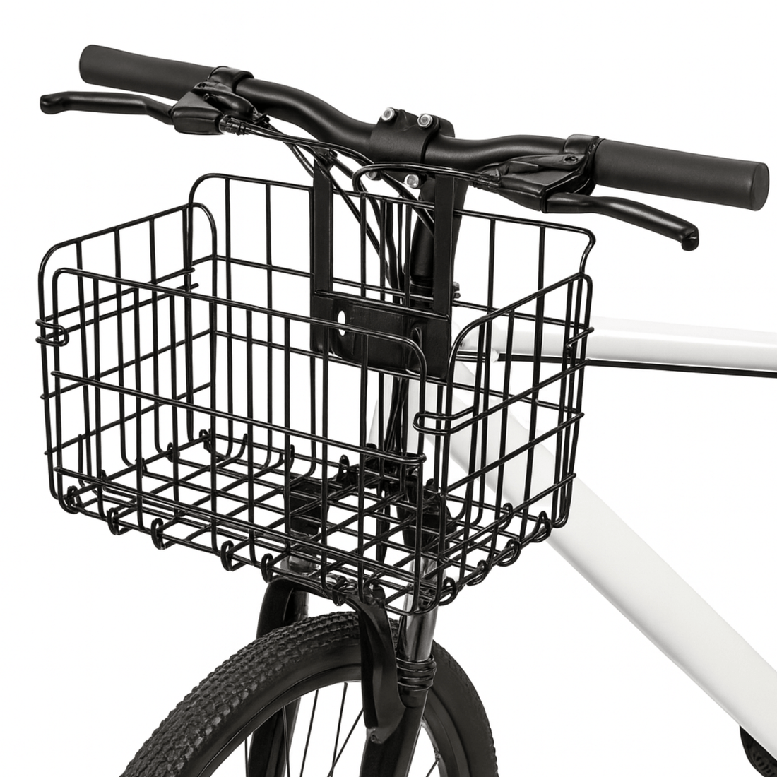 Trego – Opvouwbare Metalen Fietsmand voor Voorkant