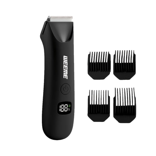 Trimova – Trimmer voor Lichaamshaar, Bodygroomer met 4 Opzetkammen