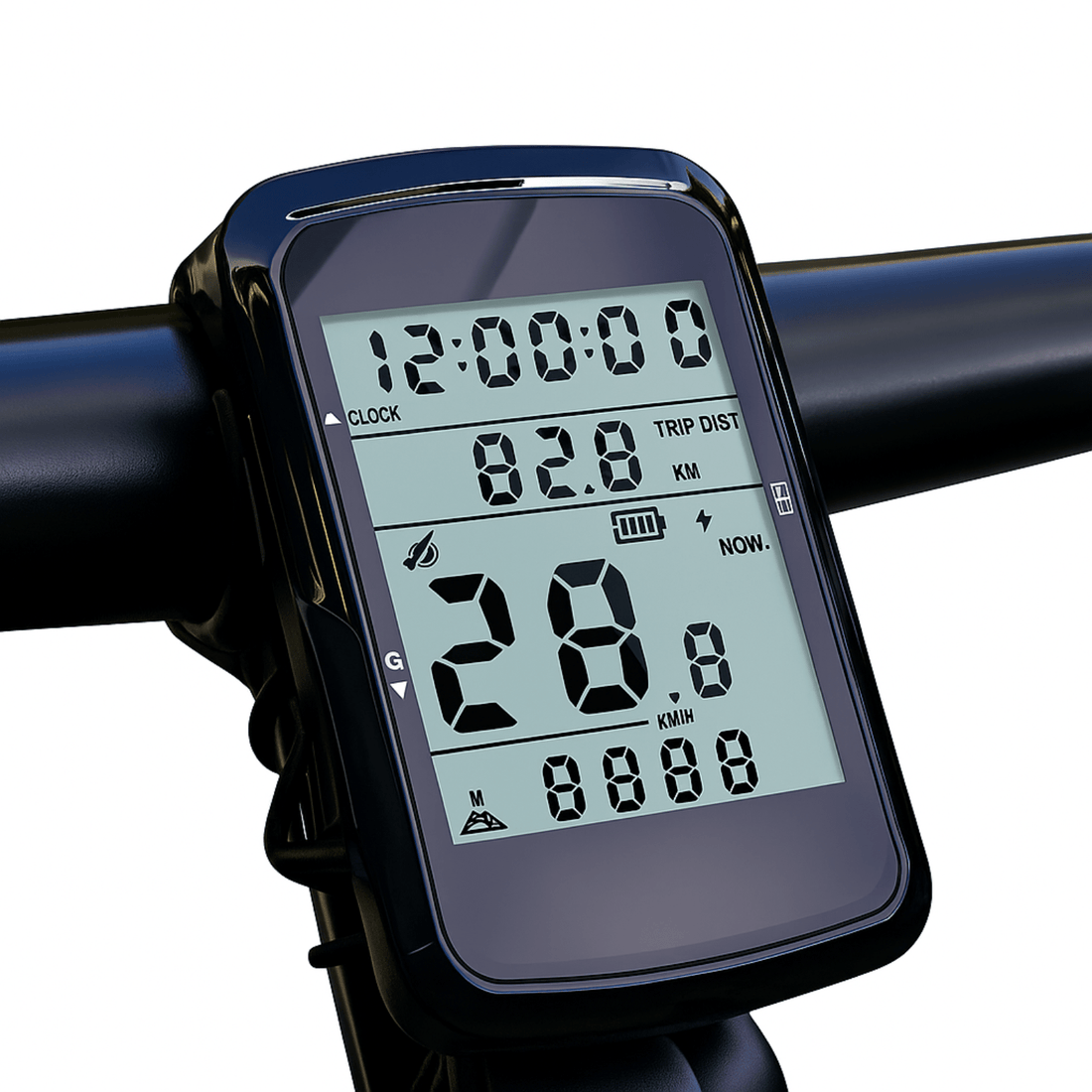 VeloxRide™ Fietscomputer – Draadloos, Oplaadbaar & 35u Accu