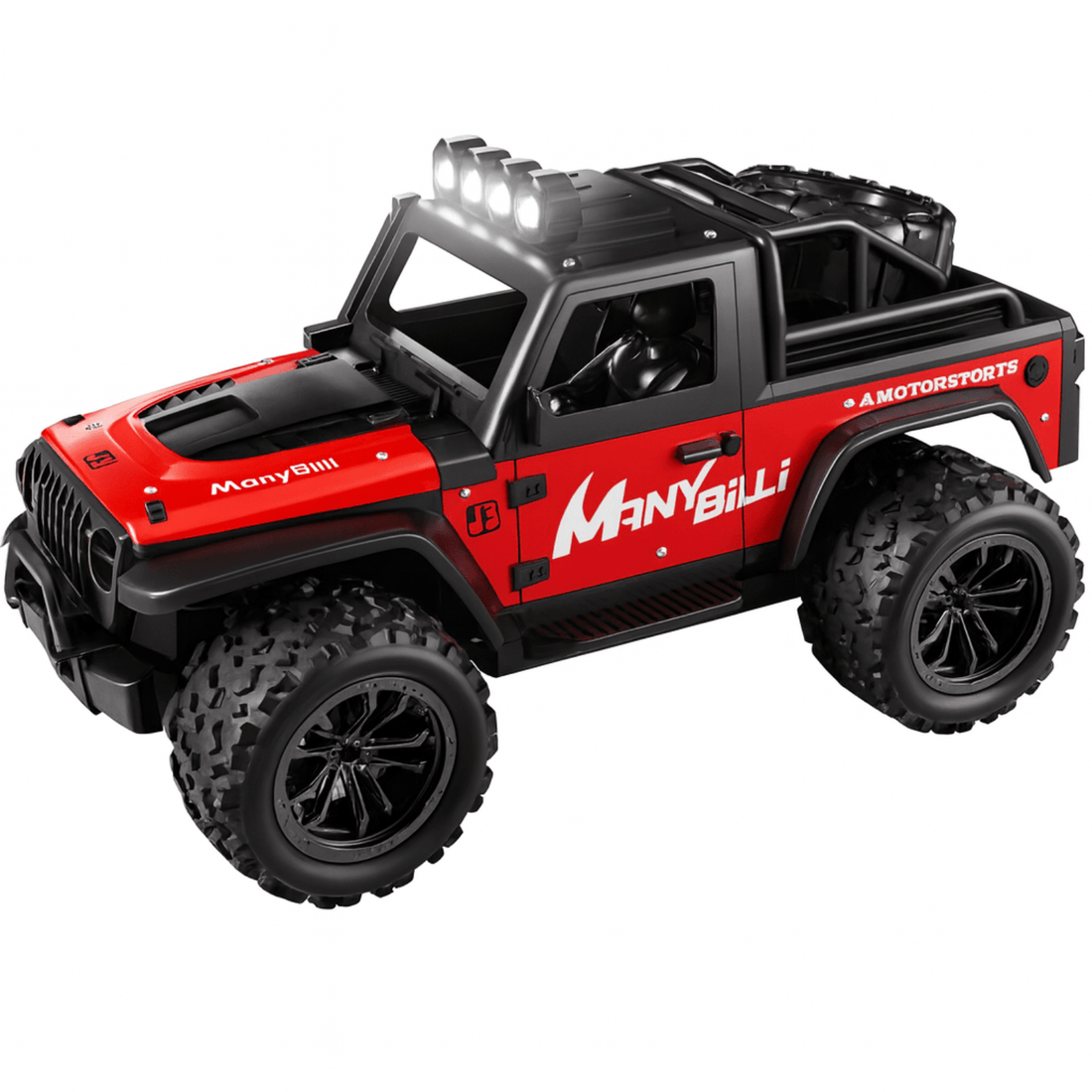 VorteX™ Bestuurbare Auto Offroad 1:16 – 20 km/u, LED-verlichting & All-Terrain Banden
